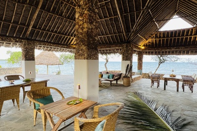 Kenya Mwazaro Beach Lodge Restaurant