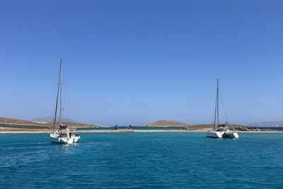 Kite and Sail in Greece