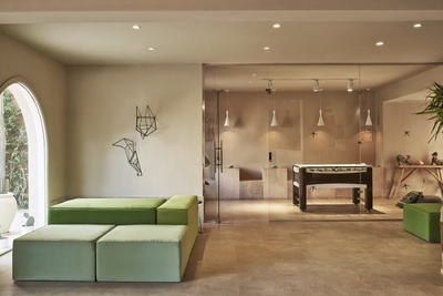 Kitesurfen Ägypten El Gouna Captain's Inn Hotel Lounge