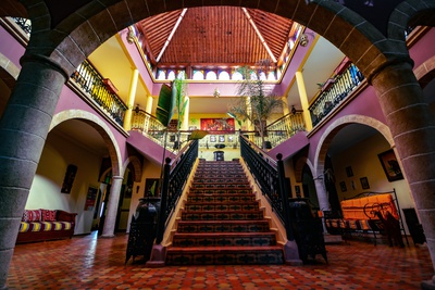 Riad Zahra Essaouira Lobby