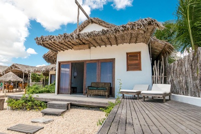 KiteWorldWide Kitesurfen Brasilien Tatajuba Beach Bungalow Palafitas