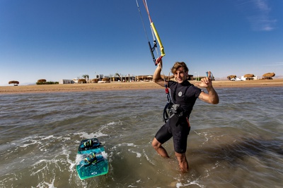 KiteWorldWide Kitesurfing Ägypten El Gouna Kitespot Makani Beach