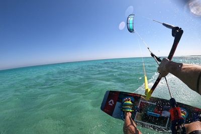 KiteWorldWide Kitesurfen  Ägypten El Gouna Kitespot Makani Beach