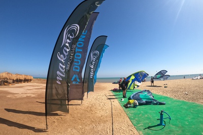KiteWorldWide Kitesurfing Ägypten El Gouna Kitespot Makani Beach