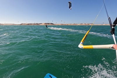 KiteWorldWide Kitesurfen Marokko Dakhla Kitespot Kite Lagune