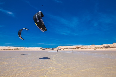 KiteWorldWide Kitesurfen Marokko Dakhla Kitespot Kite Lagune