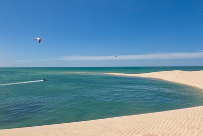 KiteWorldWide Kitesurfen Marokko Dakhla Kitespot Weiße Düne