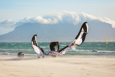 KiteWorldWide Kitesurfen Kapstadt Kitespot Sunset Beach