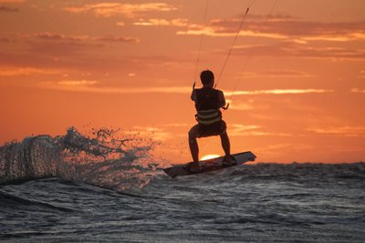 Kitesurfing Brazil Tatajuba River Mouth