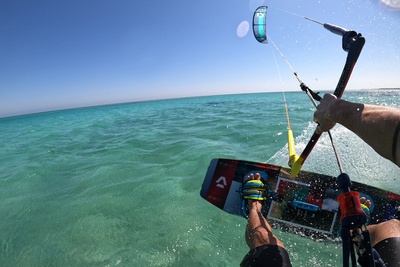 Kitesurfing in El Gouna Egypt