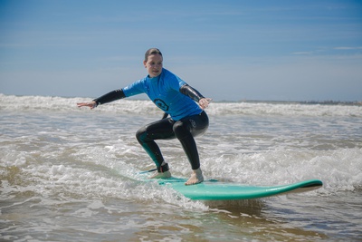 Surfer in Essaouira