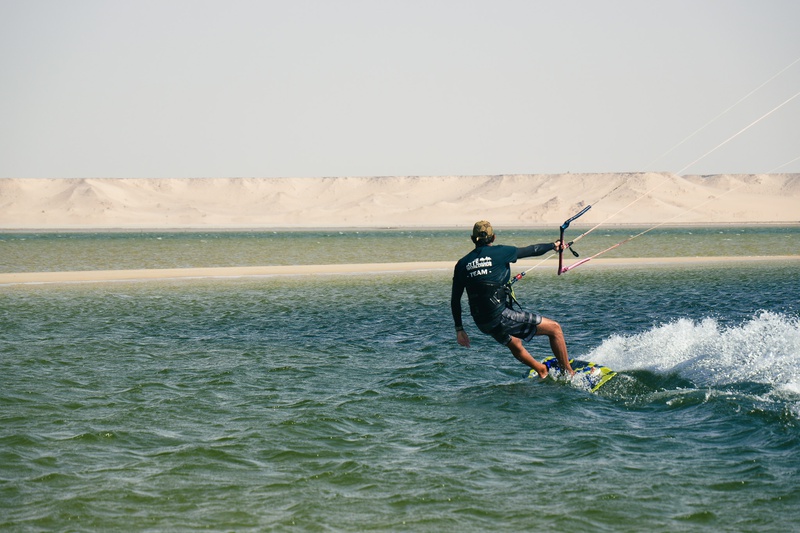 Kiteausflug zur Weißen Düne