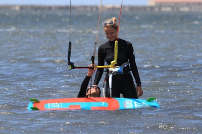 Kiteboarding Event Sicily conditions beginner kitesurfing