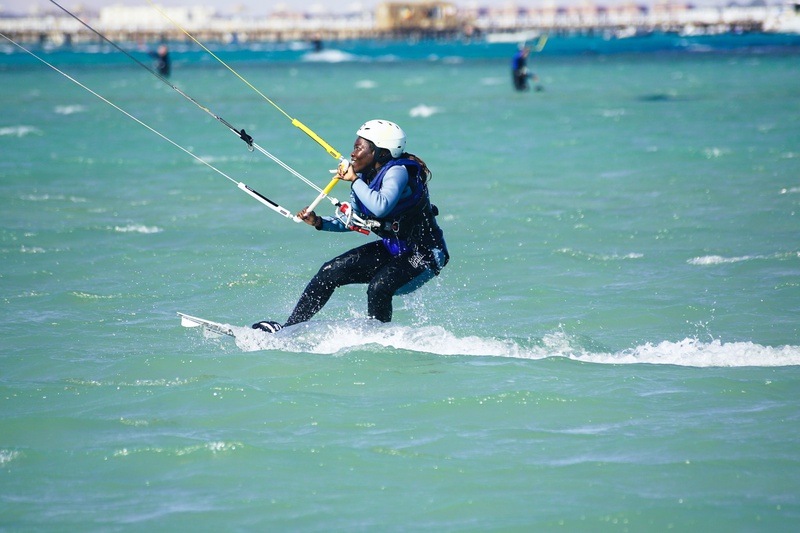 Kiten lernen in Ägypten