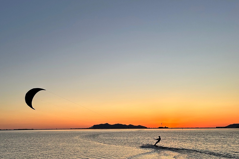 Kitesurfen auf Sizilien