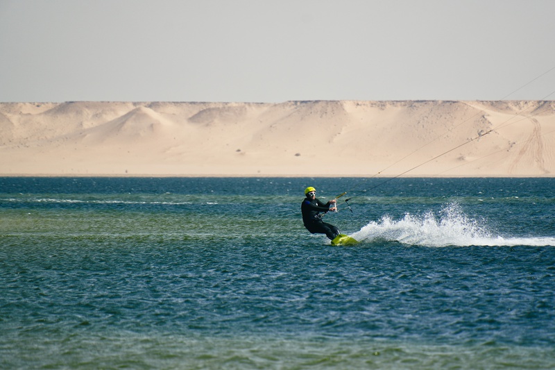 Kitesurfen in Dakhla, Marokko