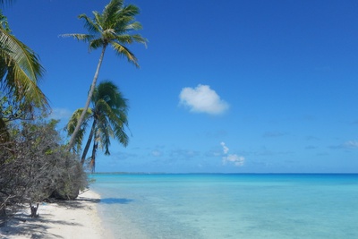 Kitesurfing and sailing in the Caribbean