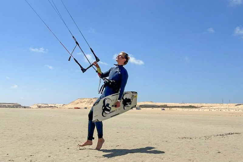 Kitesurfing in Dakhla