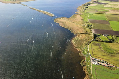 Kitesurfing in Hvide Sande