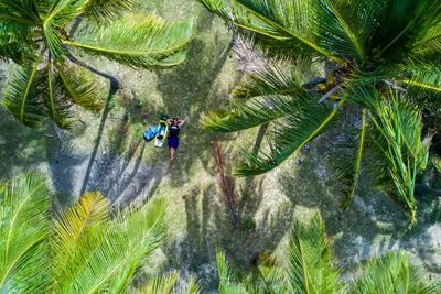 Kitesurfing in Kalpitiya, Sri Lanka