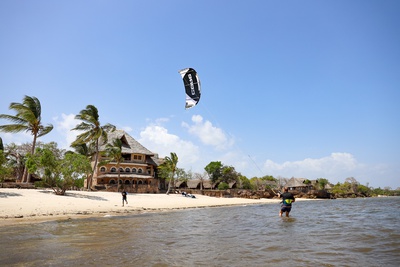 Kitesurfing in Kenya
