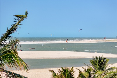Kitesurfing in Tatajuba - Brazil