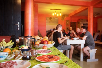 KiteWorldWide House Sal Breakfast