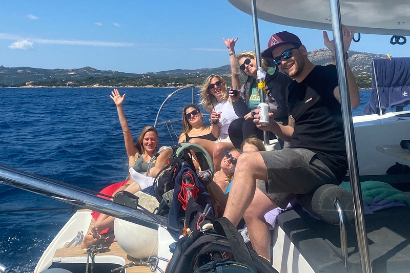 KiteWorldWide Kite2Sail GirlsCruise Sardinien