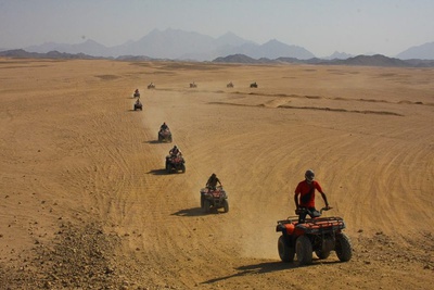 KiteWorldWide Kitesurfing Egypt El Gouna Quad Tour