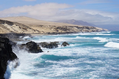 KiteWorldWide Kitesurfing Fuerteventura Nature Landscape