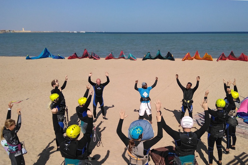 Kitesurfing Learning