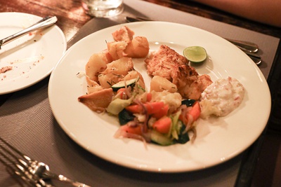 Mwazaro Beach Lodge Dinner