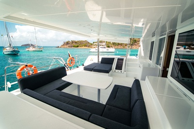 Sailing trip catamaran