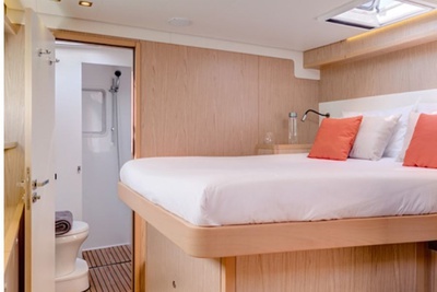 Sailing trip catamaran